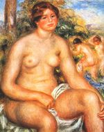 Seated bather 1914